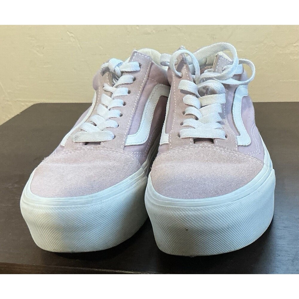 Vans Old Skool Stackform sneakers in a pastel pink Womens 7.5 - Picture 4 of 6